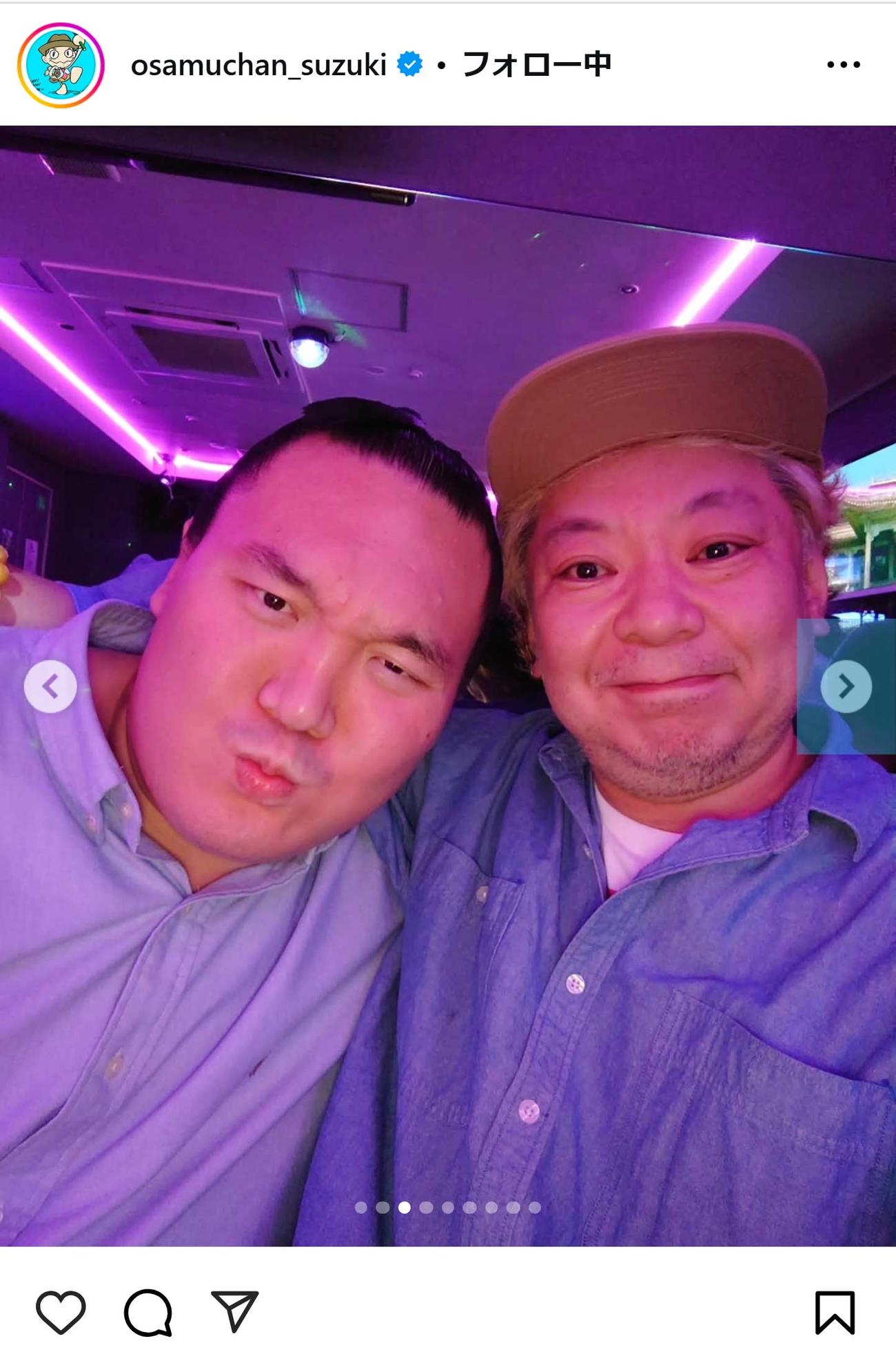 鈴木おさむ氏のインスタグラムから