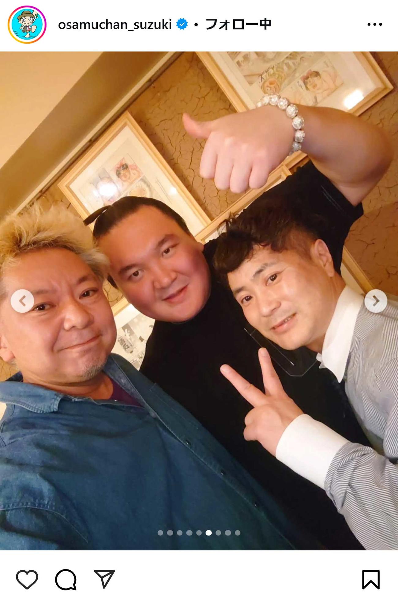 鈴木おさむ氏のインスタグラムから