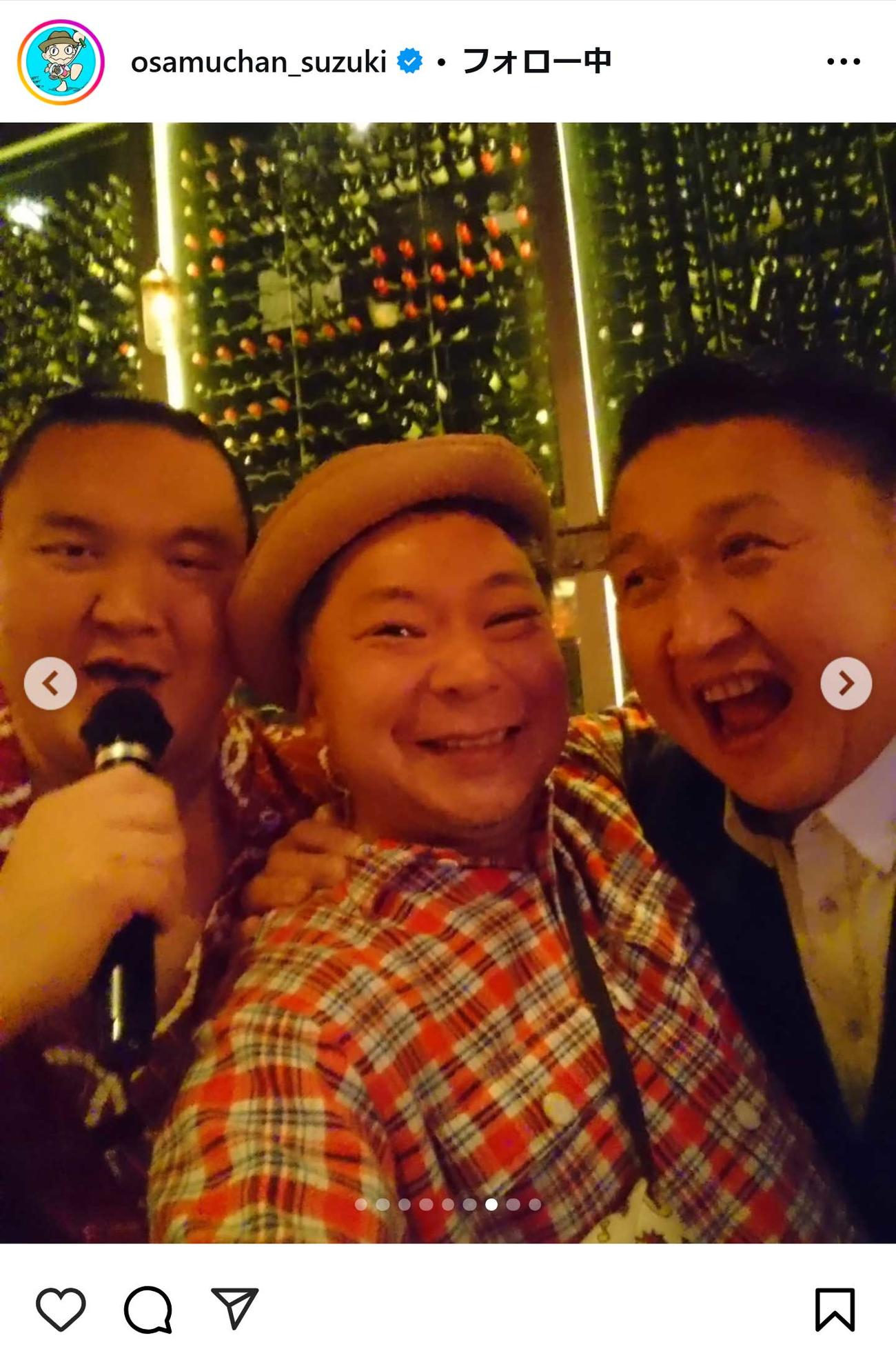 鈴木おさむ氏のインスタグラムから