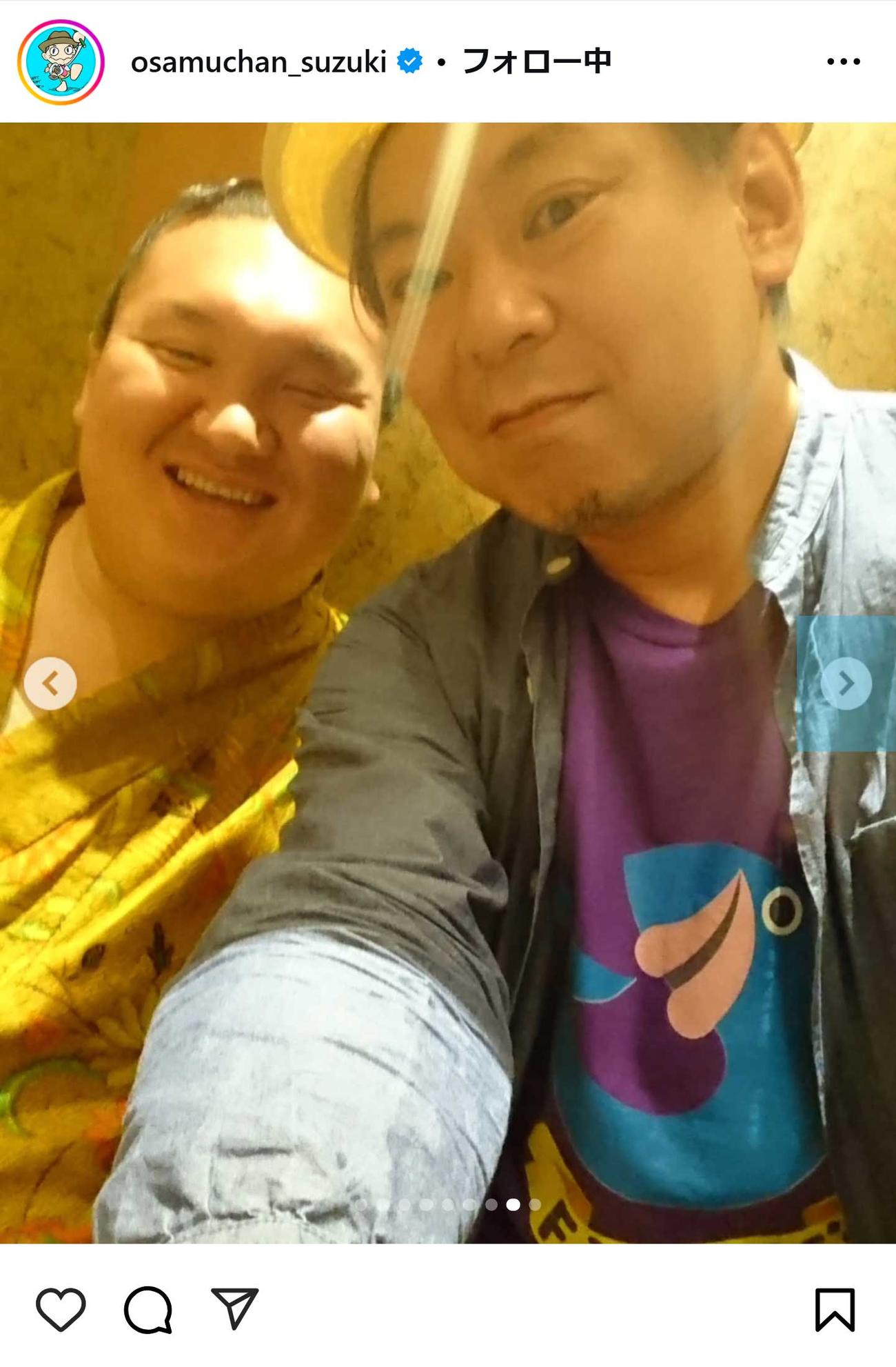 鈴木おさむ氏のインスタグラムから