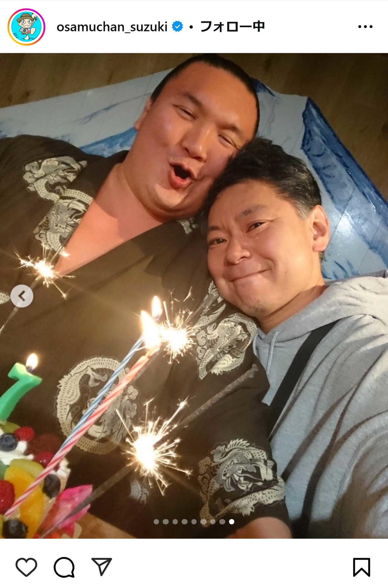 鈴木おさむ氏のインスタグラムから