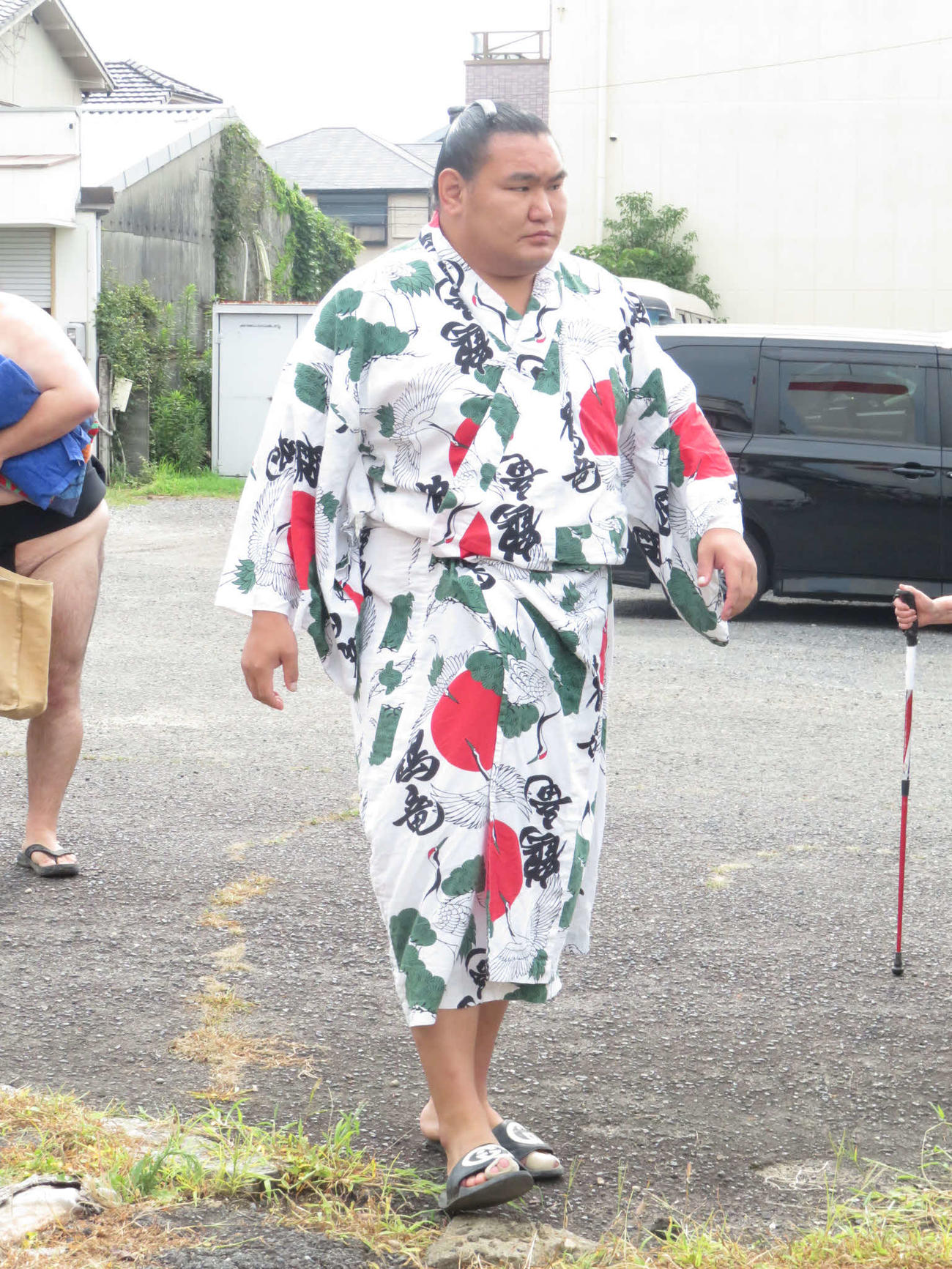 伊勢ケ浜部屋に出稽古で訪れた豊昇龍