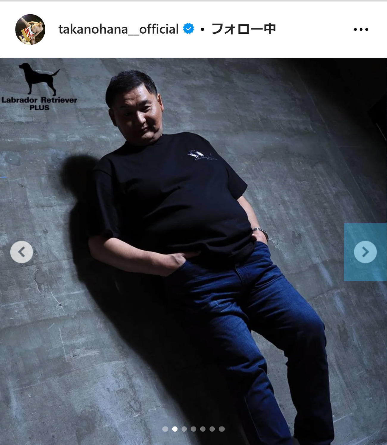 貴乃花光司氏のインスタグラム