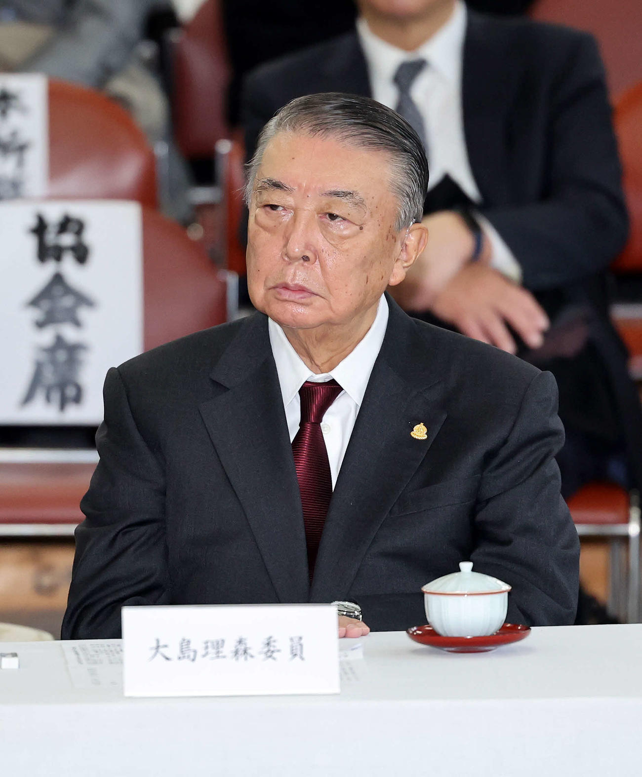 横綱審議委員会の大島理森委員長（2025年1月撮影）