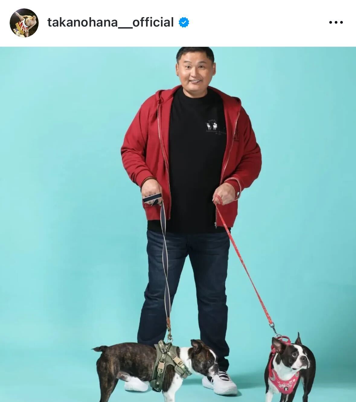 貴乃花光司氏のインスタグラムから
