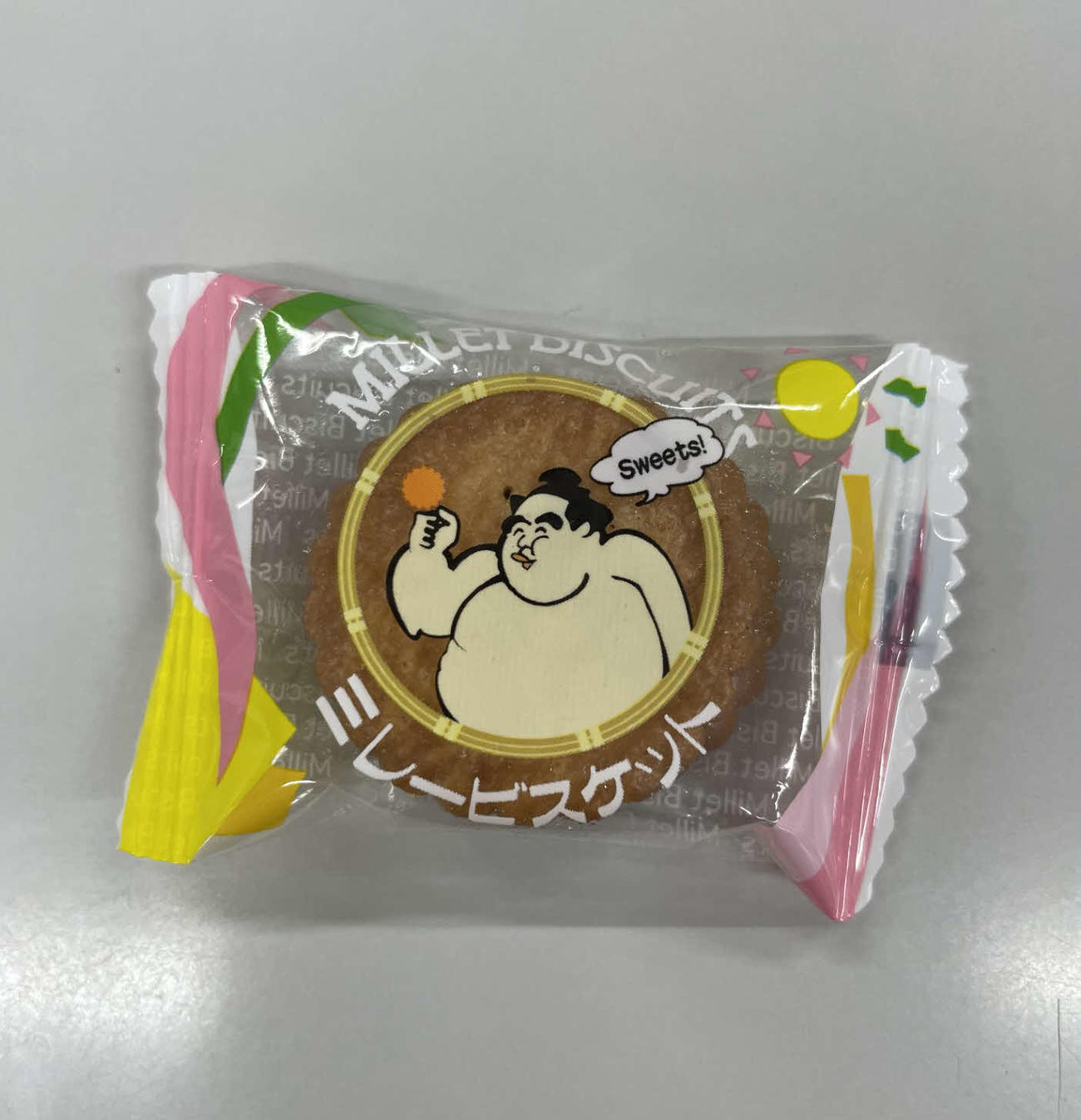 かつて「スイーツ親方の店」で売られていた特別パッケージのミレービスケット