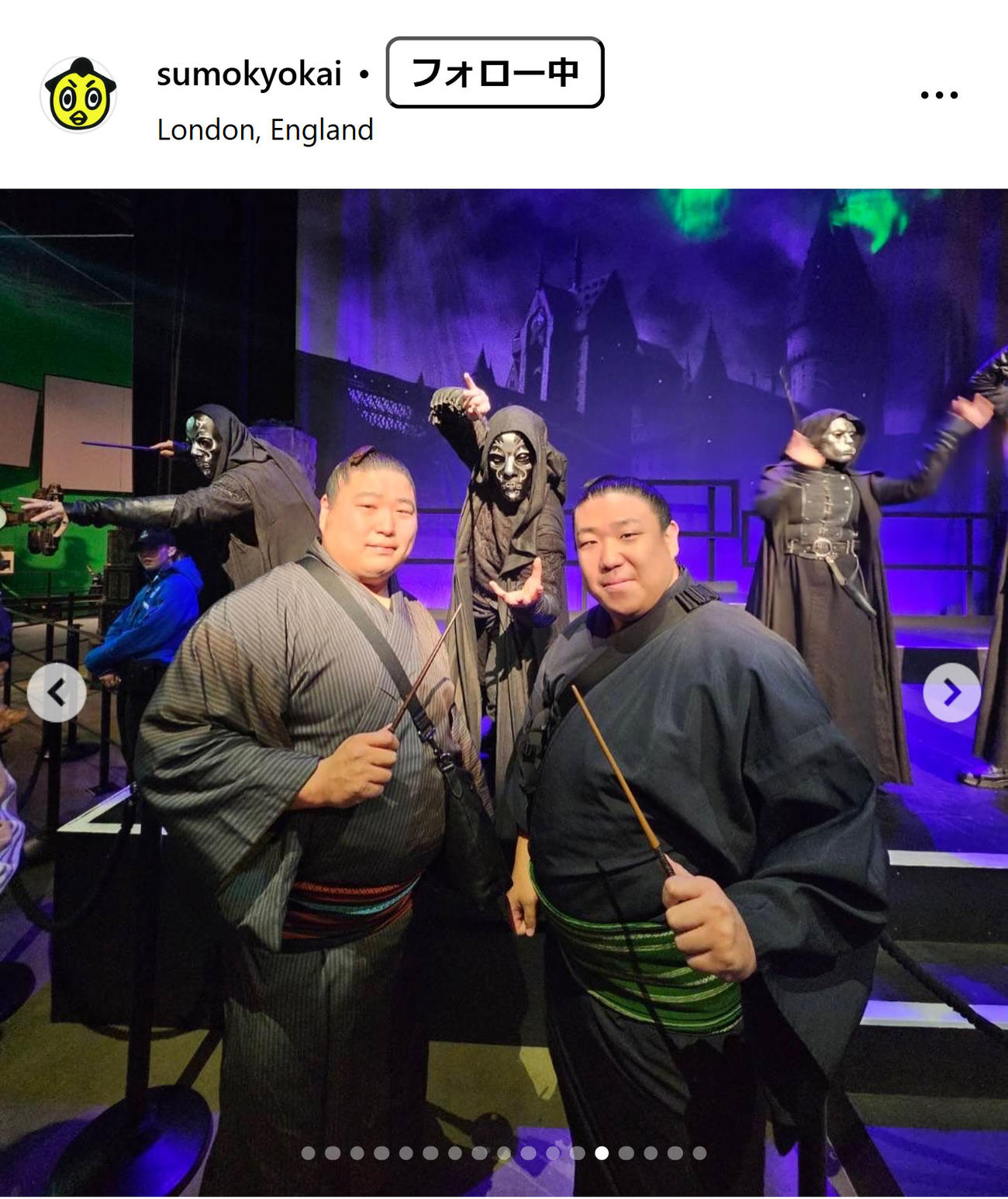 日本相撲協会のインスタグラムから