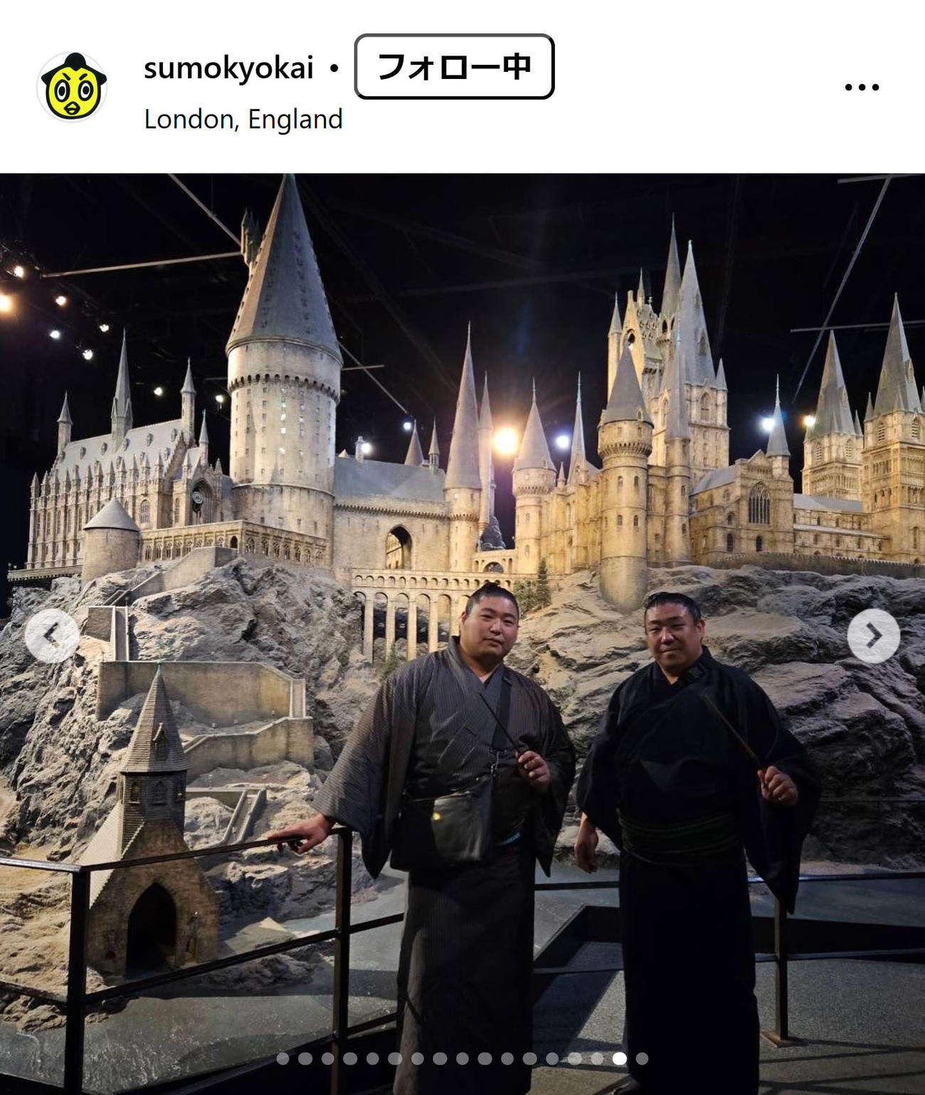 日本相撲協会のインスタグラムから