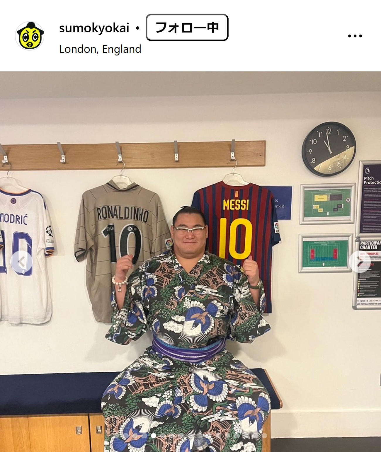 日本相撲協会のインスタグラムから