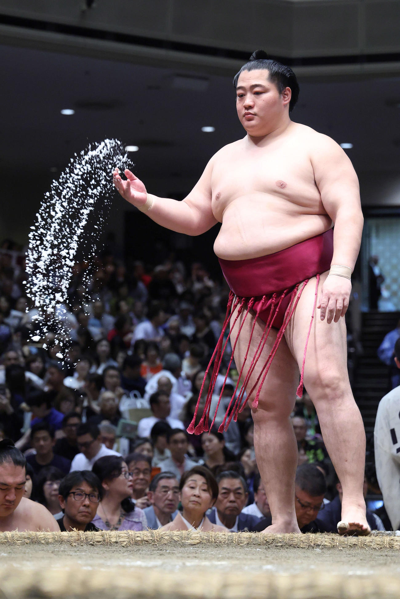 現役引退を決意した遠藤（2025年5月）