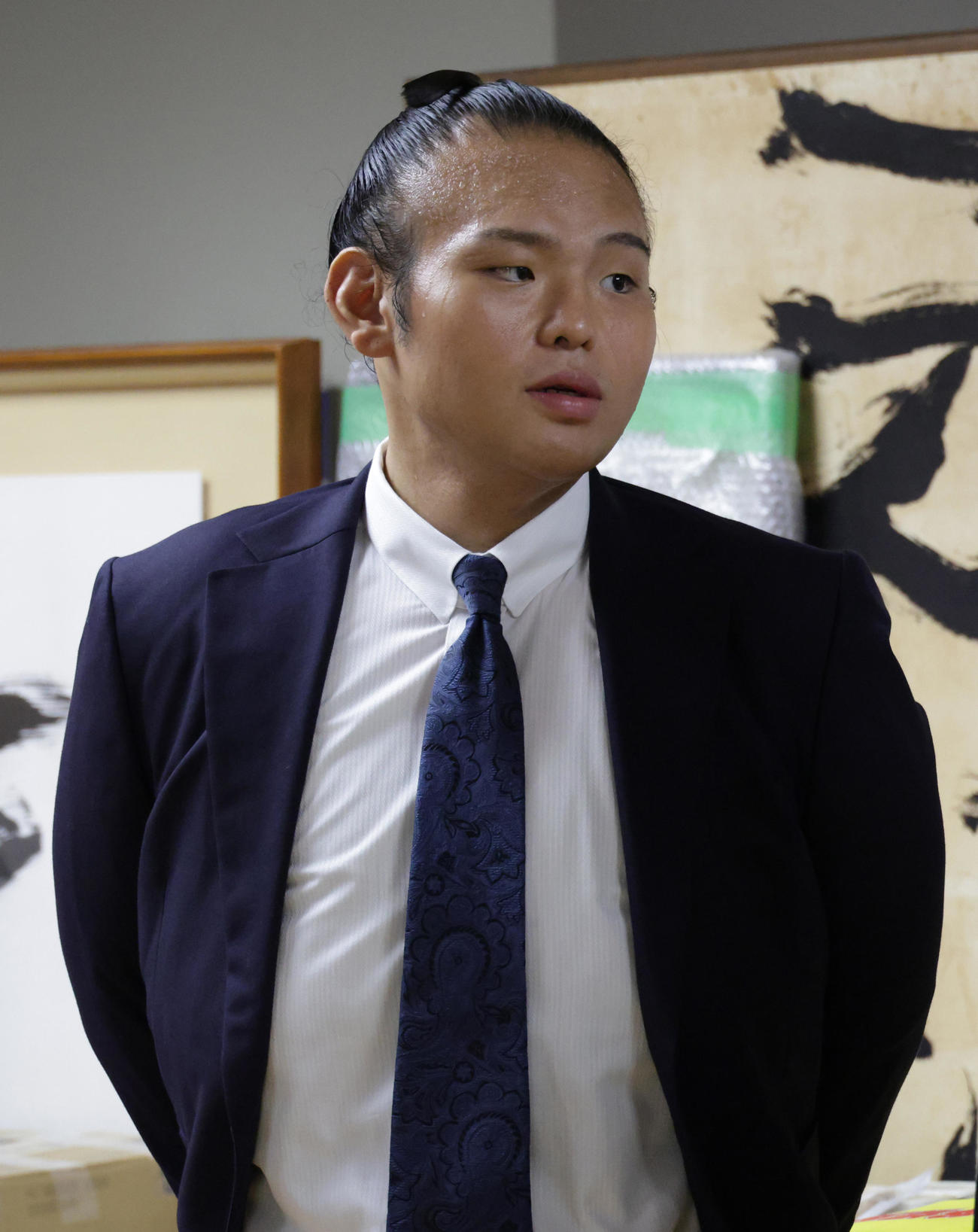 湊川親方（25年9月撮影）