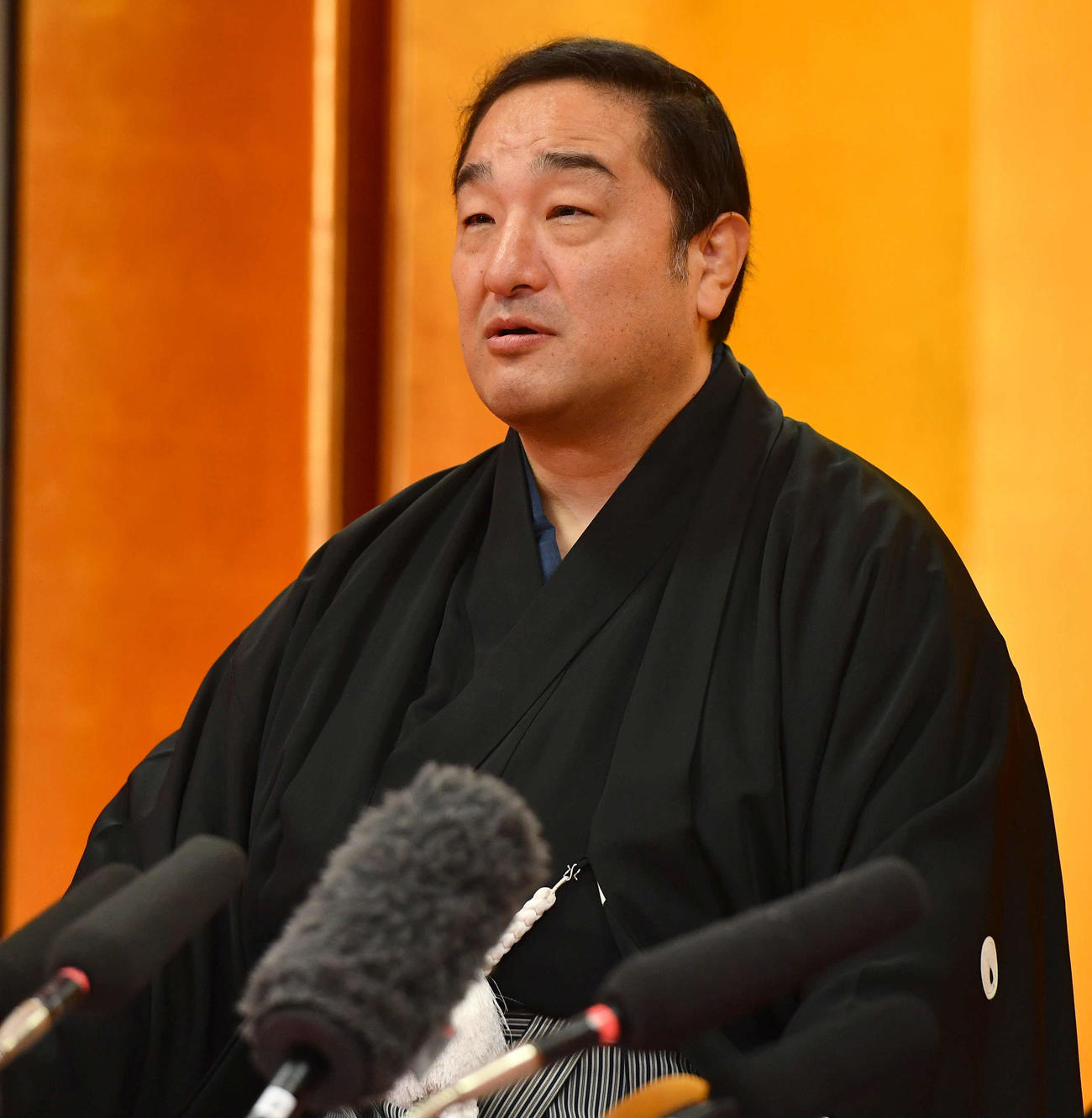安治川親方（元関脇安美錦）（2025年11月撮影）
