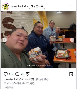 日本相撲協会公式インスタグラムから