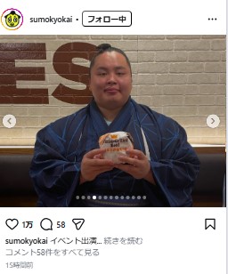 日本相撲協会公式インスタグラムから