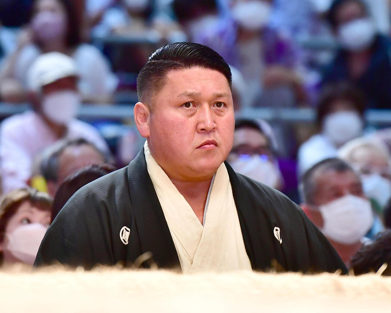元旭天鵬の大島親方（2022年7月撮影）