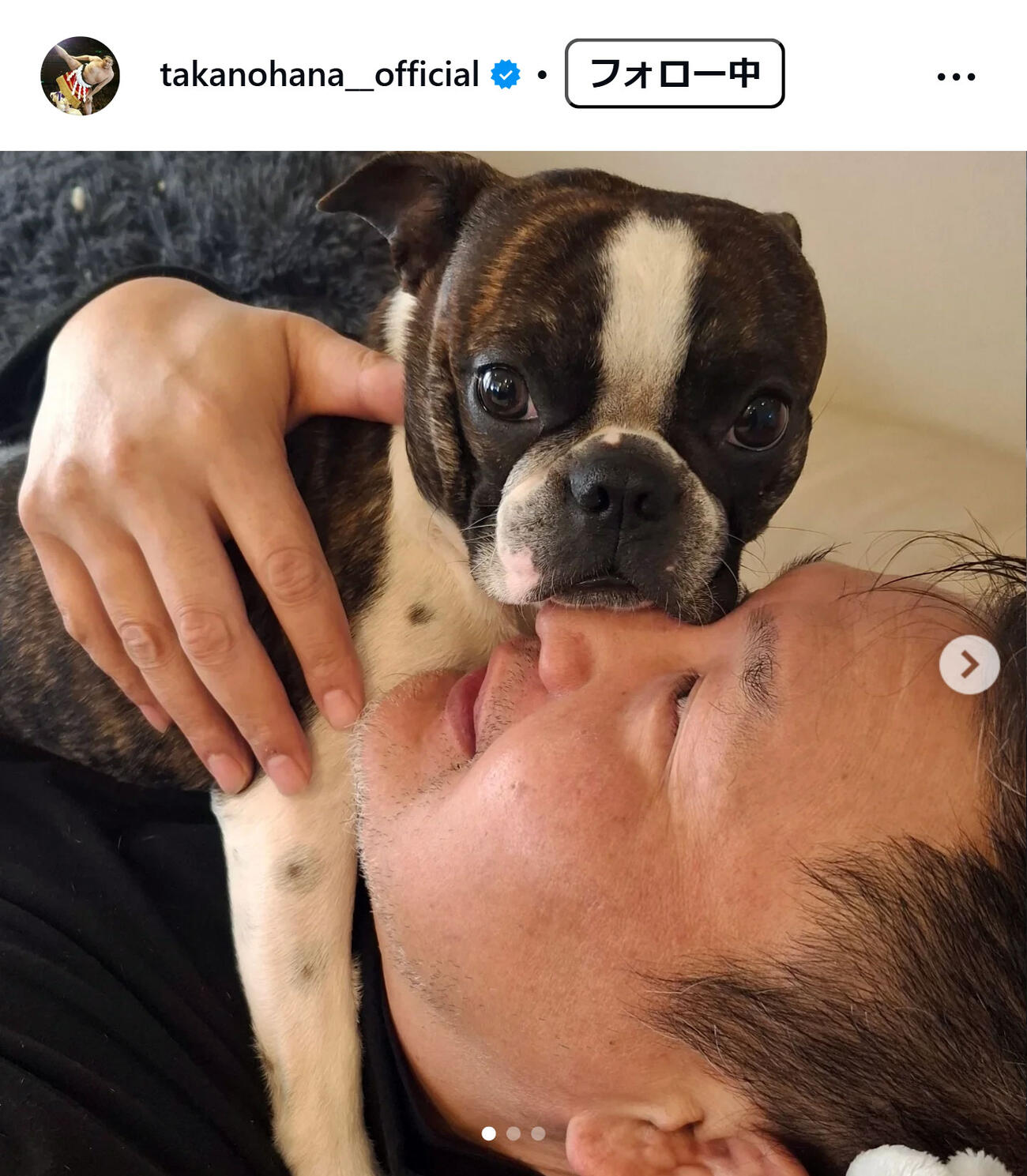 貴乃花光司氏のインスタグラム