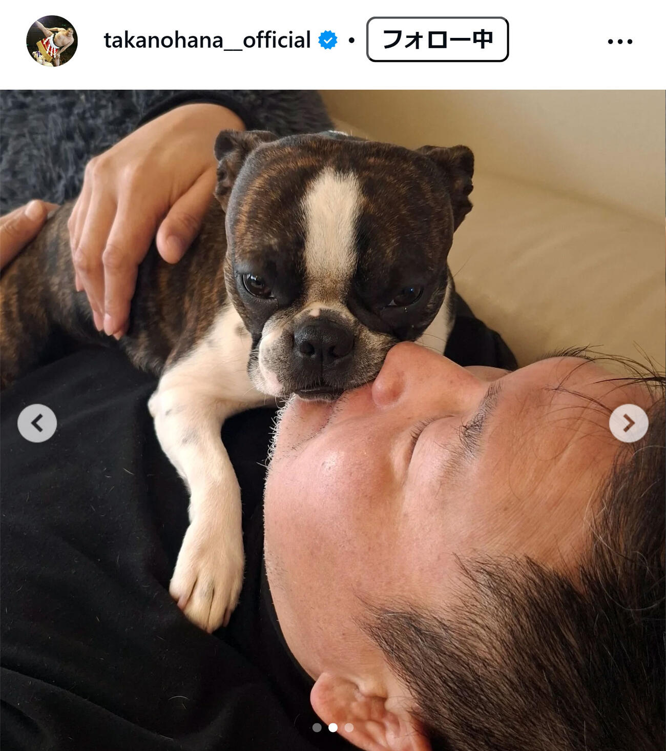 貴乃花光司氏のインスタグラム