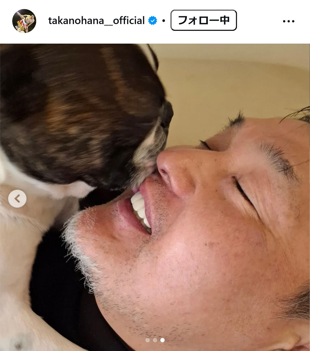 貴乃花光司氏のインスタグラム