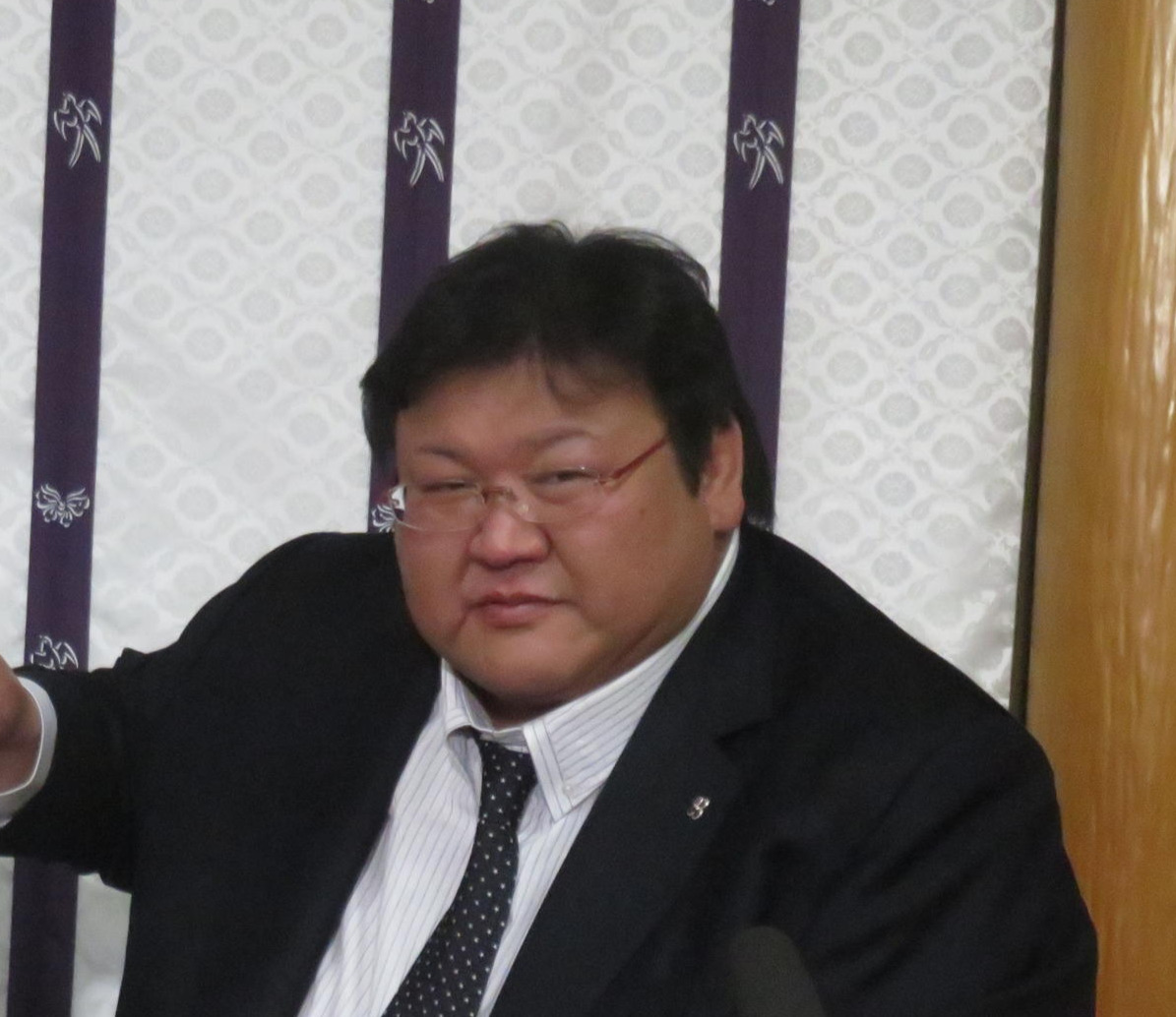 追手風親方（2019年2月撮影）
