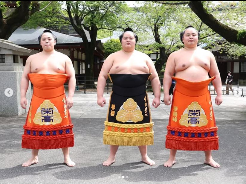 日本相撲協会公式インスタグラムから