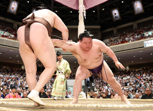 連勝の美ノ海、激しい突きに臨機応変真っ向勝負「そういうスイッチは入るかも」反省も口に