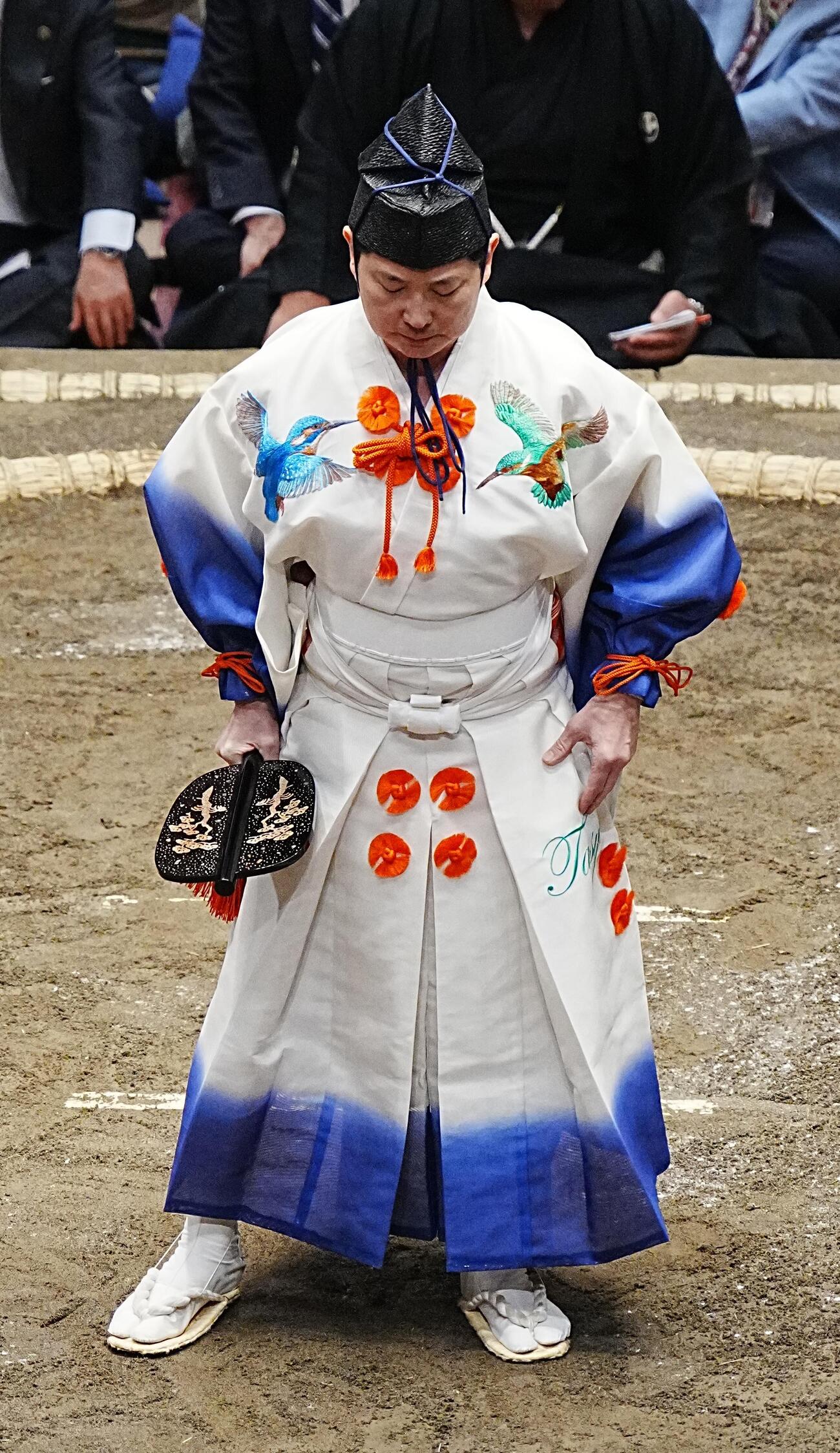 行司の式守勘太夫（2026年5月撮影）