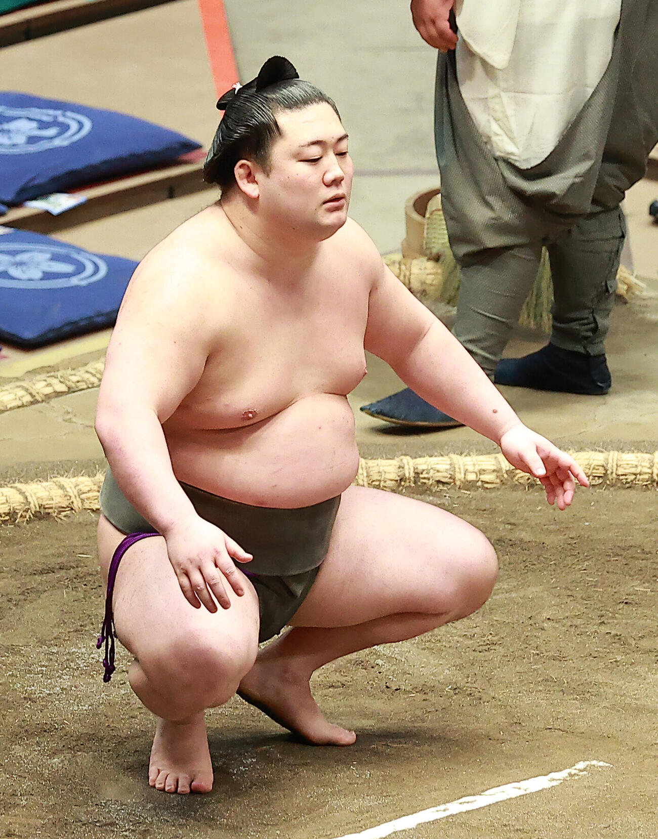 嵐富士（撮影・中島郁夫）