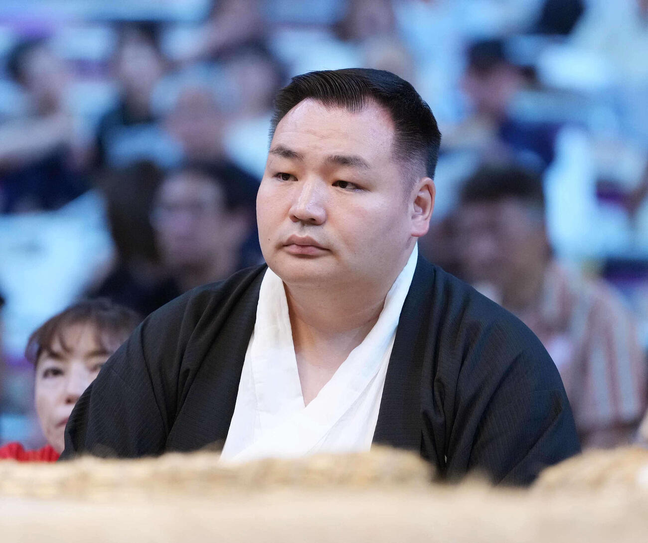 元横綱鶴竜の音羽山親方（2025年撮影）
