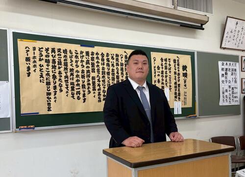 相撲甚句の授業が９年ぶりに相撲教習所で復活　講師の春日山親方「残していかないといけない」