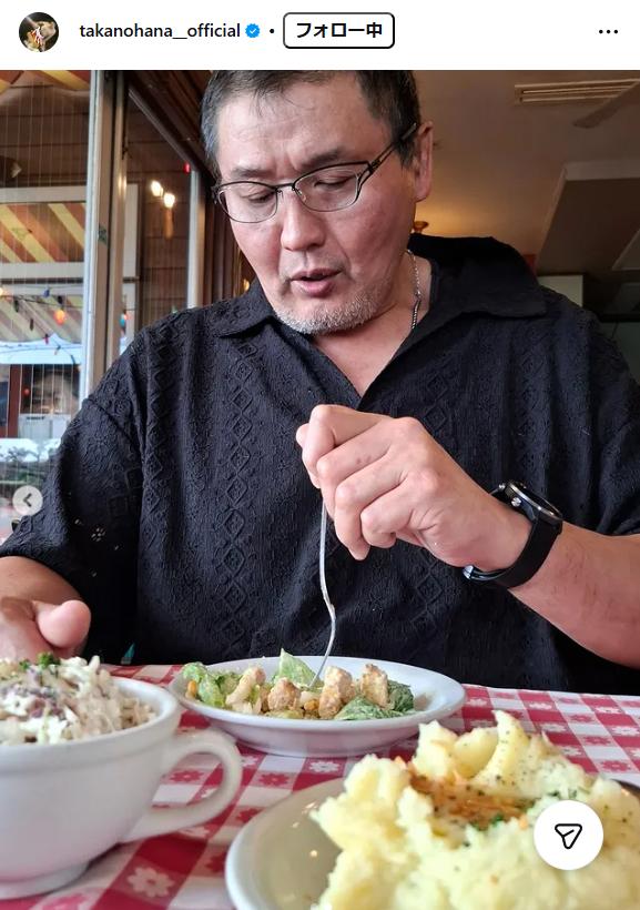 貴乃花光司氏のインスタグラム