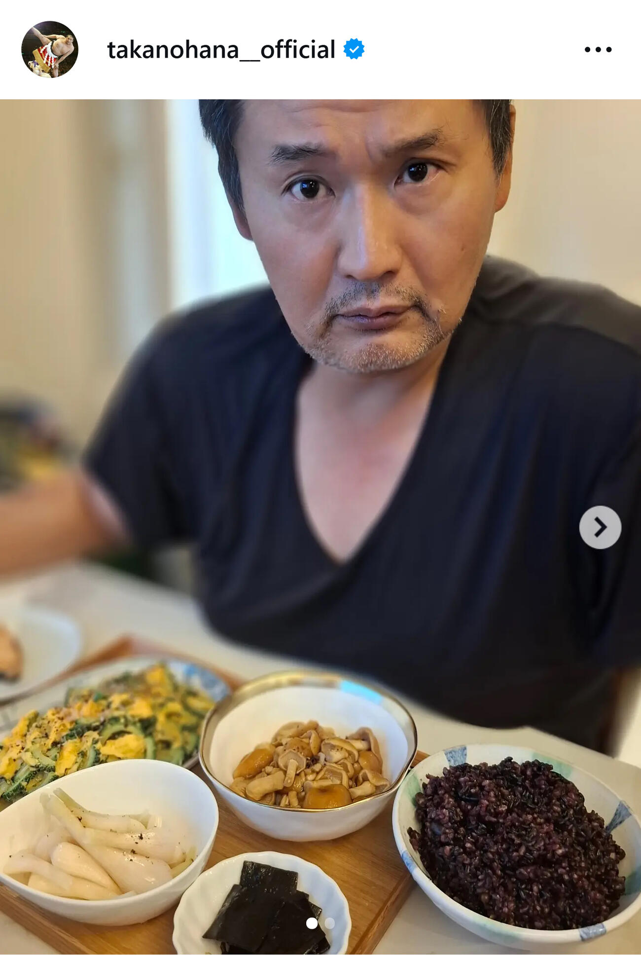貴乃花光司氏のインスタグラムから