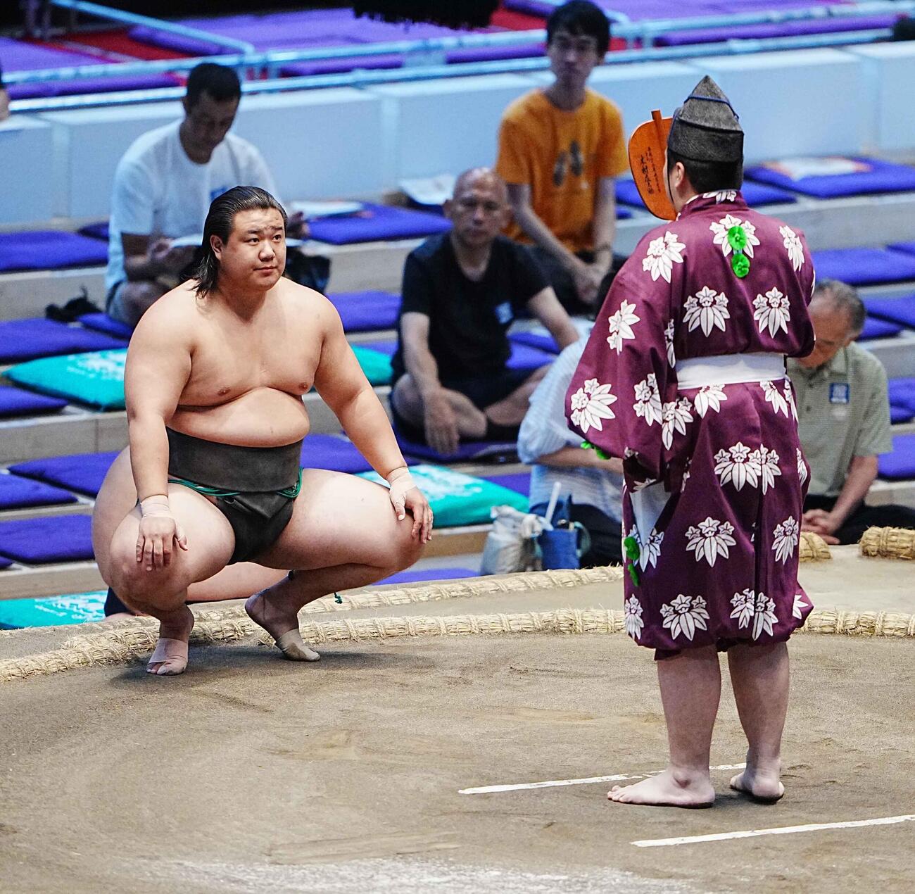 序二段優勝を決めた白月狼