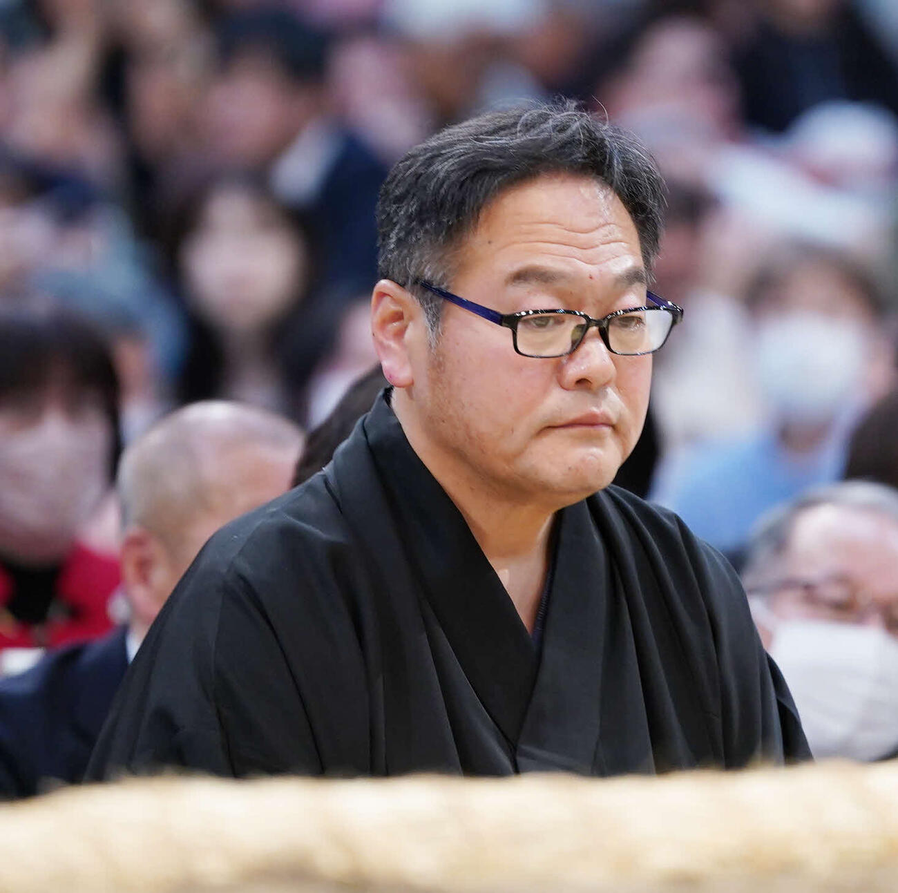 朝日山親方（元関脇琴錦、2024年撮影）