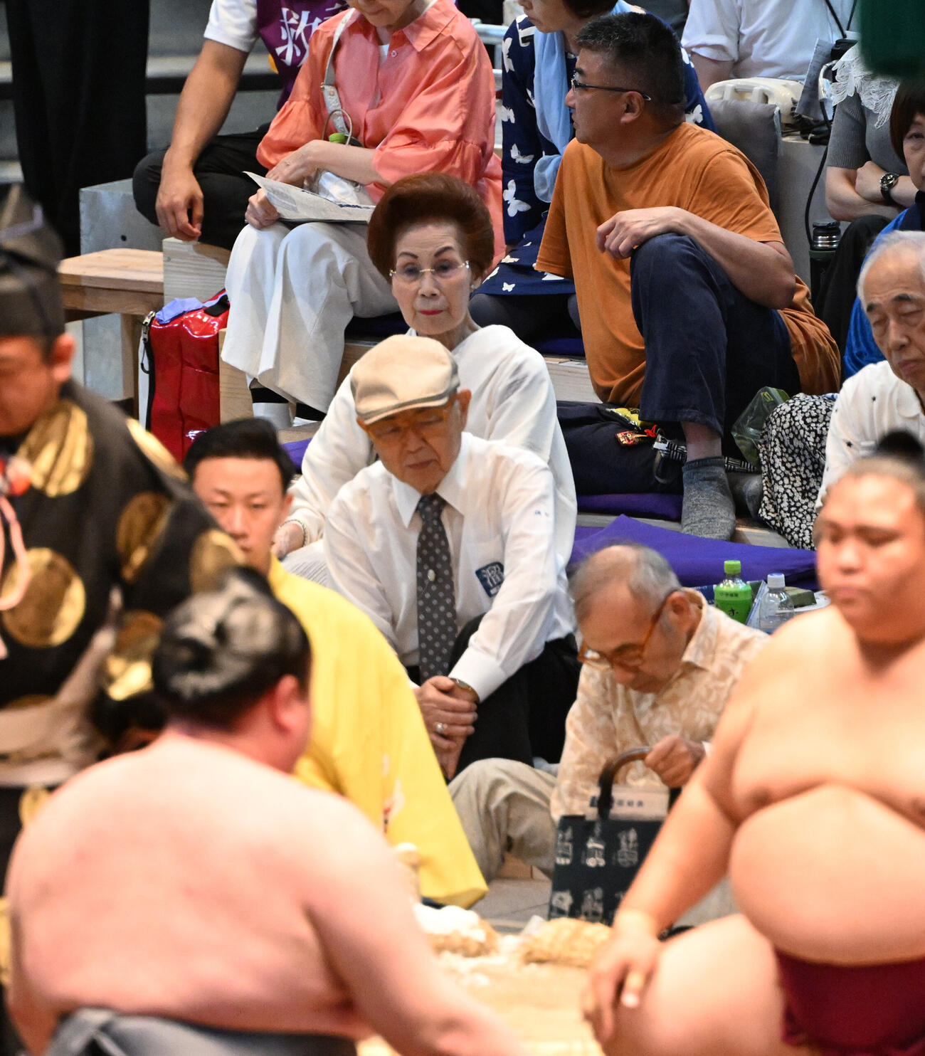 白鷺の姉御　磯部安江さん（撮影・和賀正仁）
