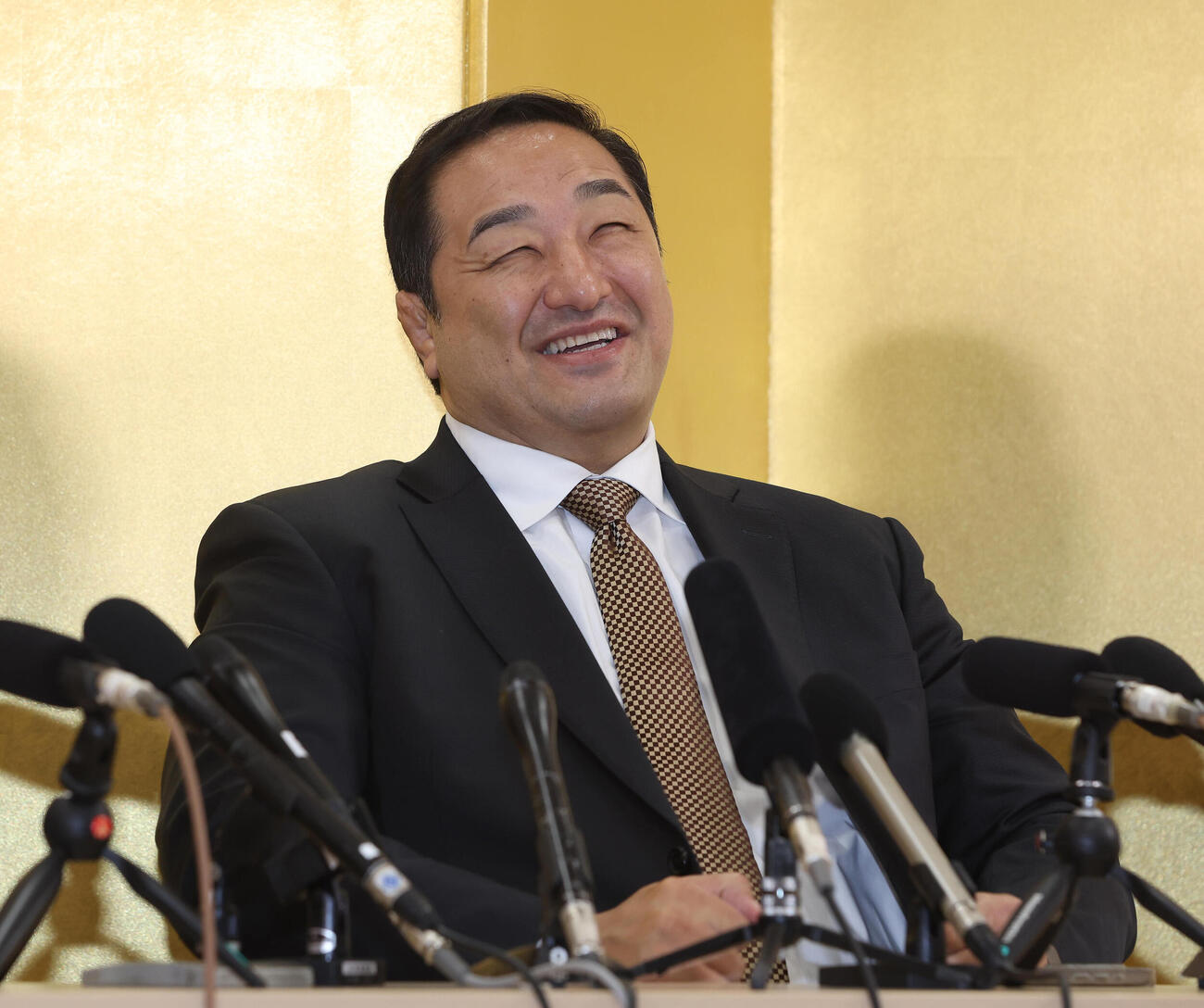 安治川親方（2026年撮影）