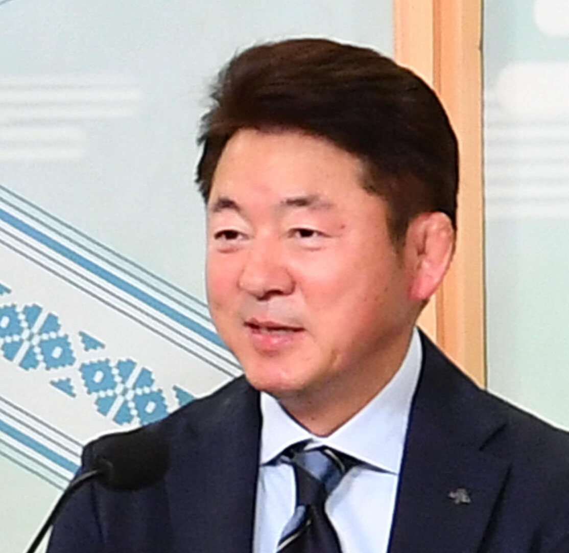 舞の海氏（2024年11月12日撮影）