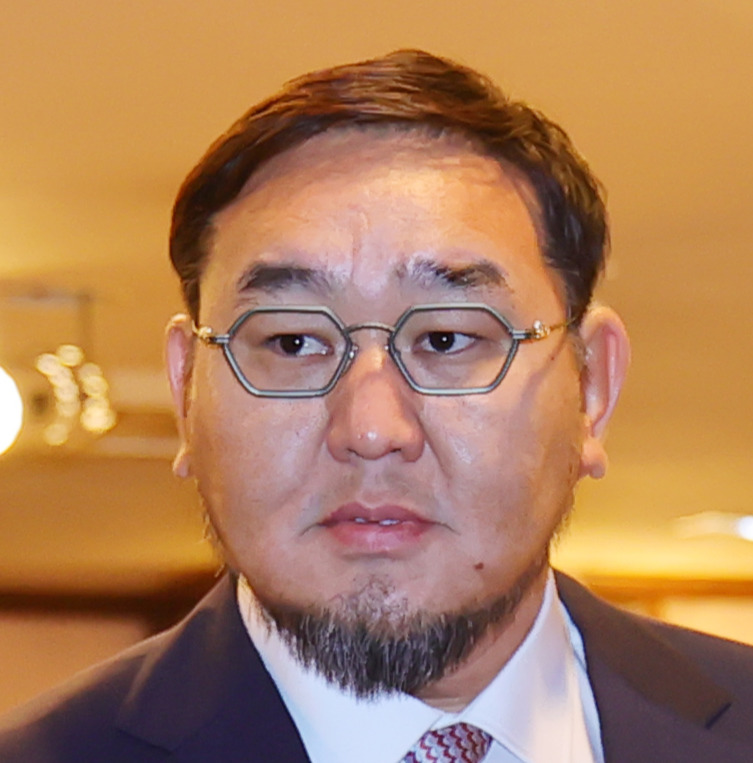元横綱朝青龍のダグワドルジ氏（2024年2月5日撮影）