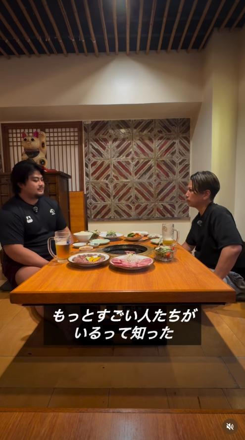 花田秀虎さん（B's Internationalのインスタグラムから）