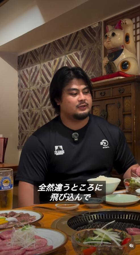 花田秀虎さん（B's Internationalのインスタグラムから）