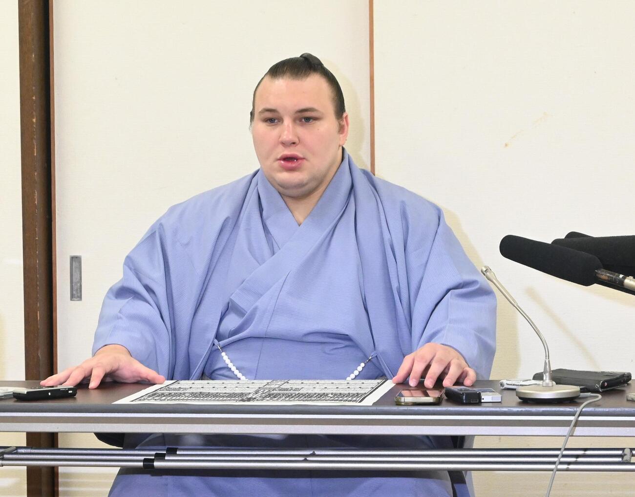 大関に復帰した安青錦