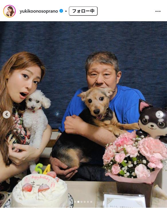 小野友葵子のインスタグラムから