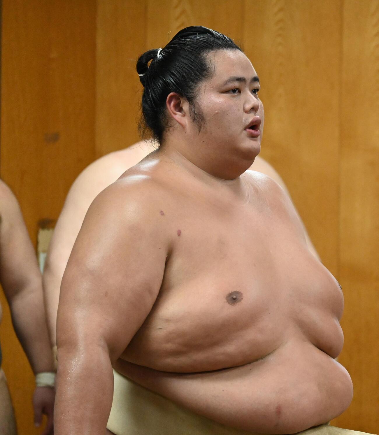 二所ノ関一門の連合稽古に参加する琴桜
