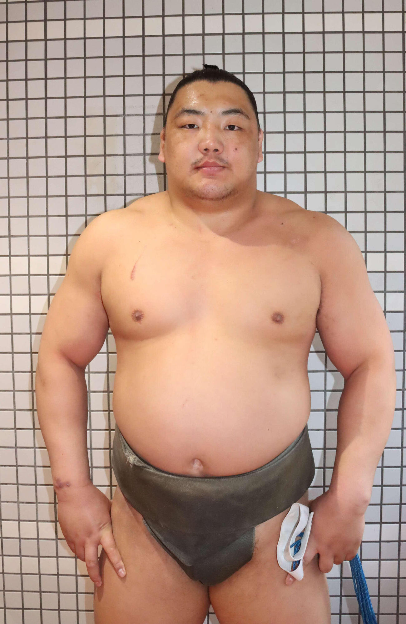 春場所で幕下優勝を果たした和歌ノ富士（2026年3月20日撮影）