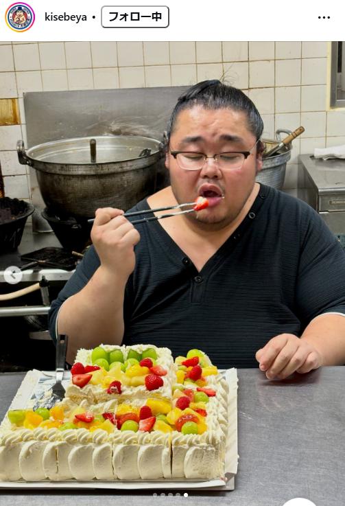 木瀬部屋のインスタグラムから