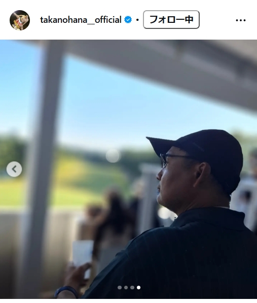 貴乃花光司氏のインスタグラムから