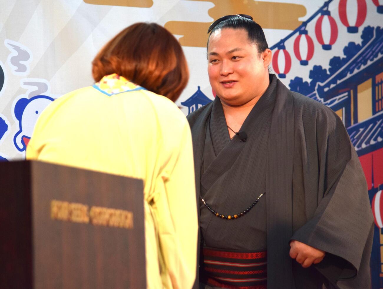 ちゃんこの食レポコーナーに登場する翠富士