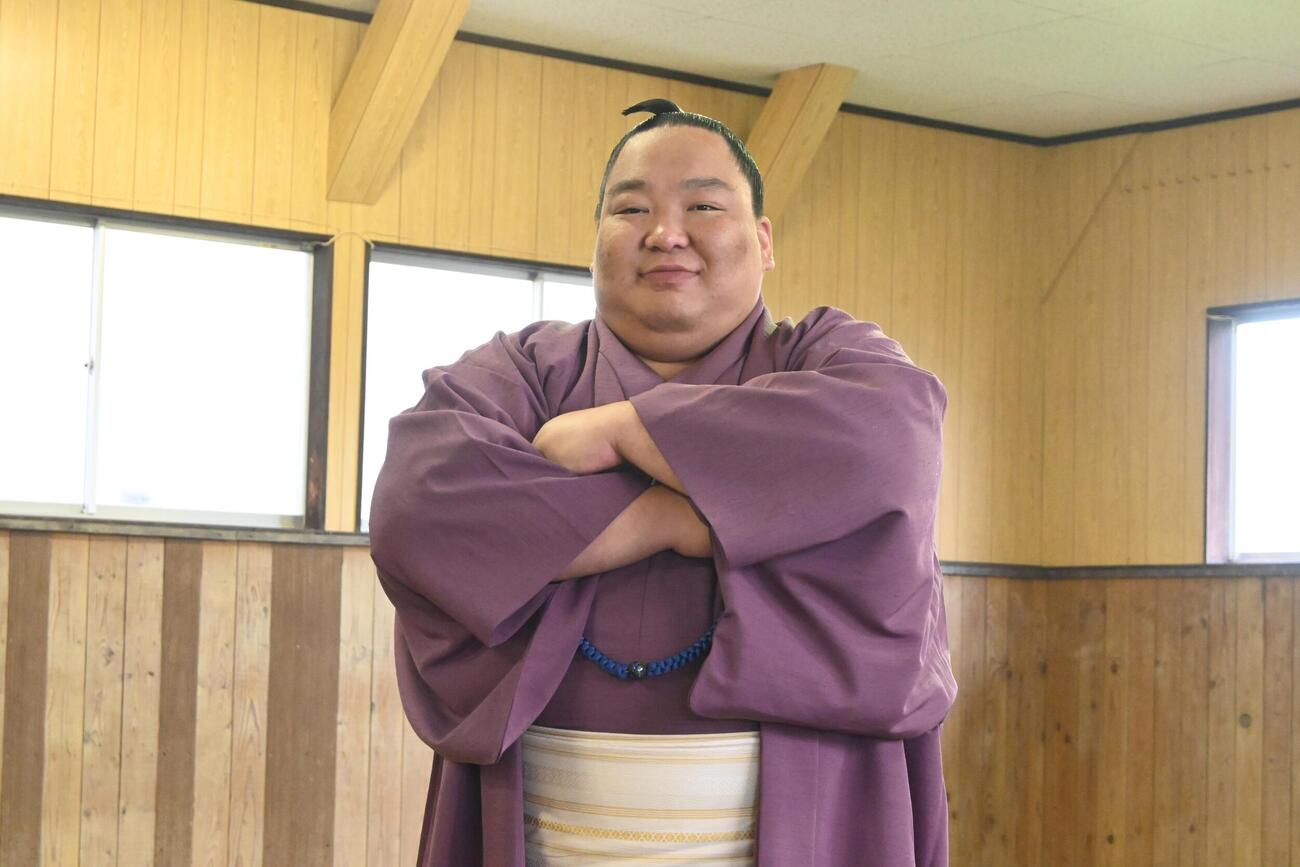 新入幕を果たした出羽ノ龍