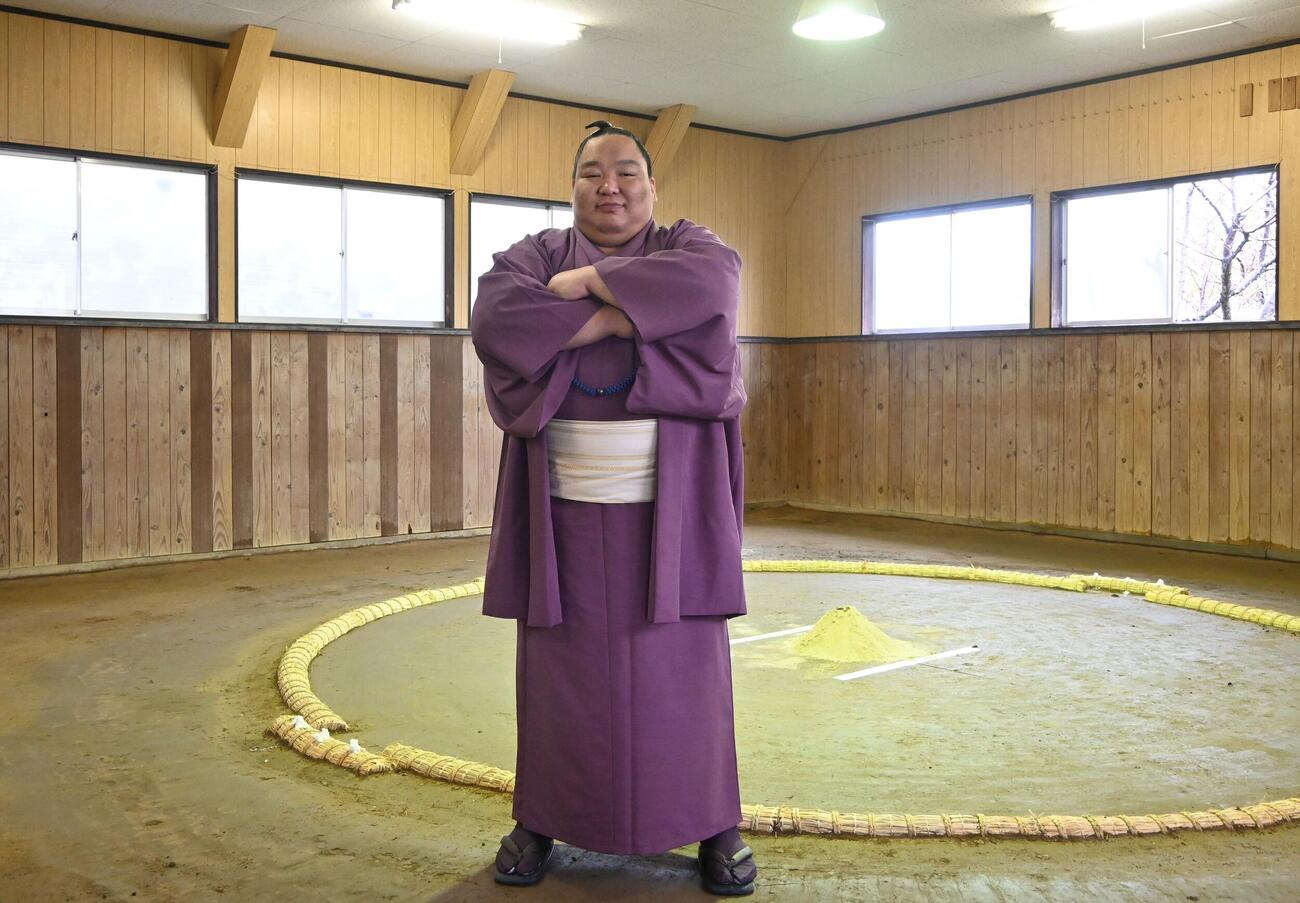新入幕を果たした出羽ノ龍