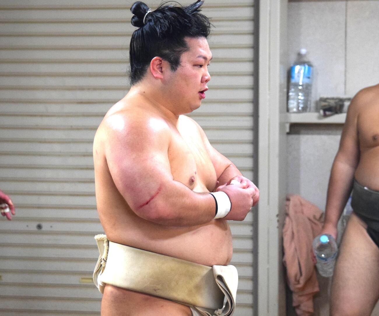 朝稽古で調整する朝翠龍