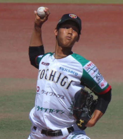 NPB入りが注目されるBC栃木の石田駿投手